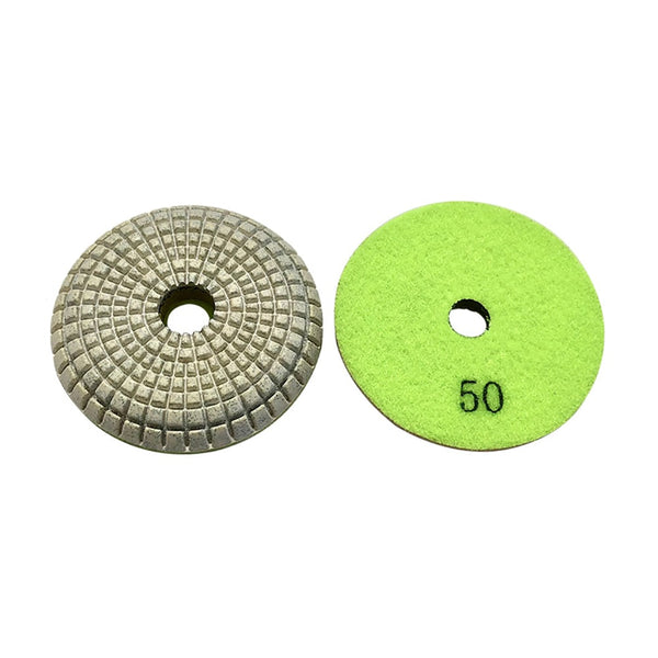 Convex Polishing Pads for Natural and Engineered Stone