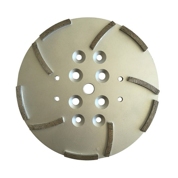 Disco abrasivo de diamante de 10" para amoladoras de piso