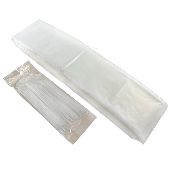 72 ft. Dust Extractor Collection Bags (4 Pack) fits Longo Pack