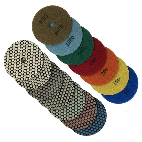 High Performance Dry Stone/Concrete Polishing Pads